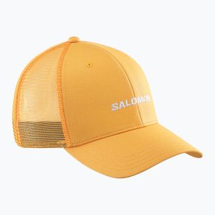 Czapka z daszkiem Salomon Trucker apricot