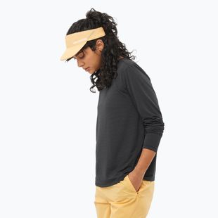 Longsleeve do biegania damski Salomon SHAKEout Core deep black