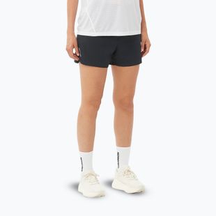 Spodenki do biegania damskie Salomon SHAKEout Core 4" deep black