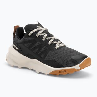 Buty turystyczne dziecięce Salomon Patrol asphalt/rainy day/pecan brown