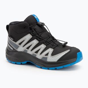 Buty turystyczne dziecięce Salomon XA PRO V8 MID WP black/monument /french blue