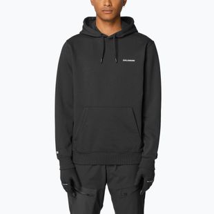Bluza męska Salomon Chest Logo Hoodie deep black