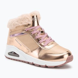 Buty dziecięce SKECHERS Uno Cozy On Air rose gold
