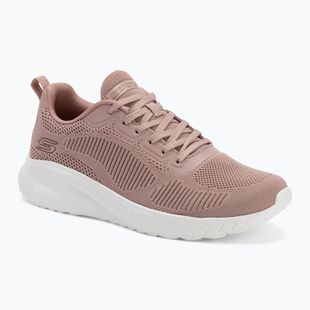 Buty damskie SKECHERS Bobs Squad Chaos Face Off blush pink