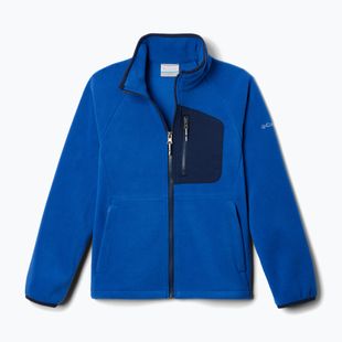 Bluza polarowa dziecięca Columbia Fast Trek IV Fleece Full Zip mountain blue