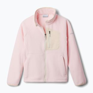 Bluza polarowa dziecięca Columbia Fast Trek IV Fleece Full Zip satin pink/chalk