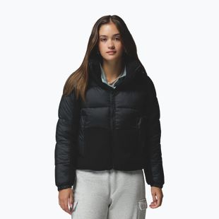 Kurtka hybrydowa damska Columbia Leadbetter Point II Sherpa Hybrid black