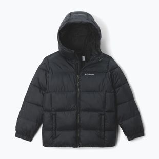 Kurtka ocieplana dziecięca Columbia Puffect Hooded black