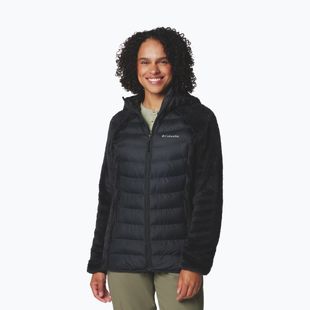 Kurtka hybrydowa damska Columbia Powder Lite II Sherpa Hybrid black