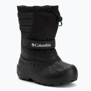Śniegowce dziecięce Columbia Youth Powderbug Snowlite black/white