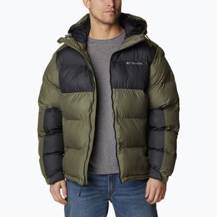 Kurtka ocieplana męska Columbia Pike Lake II Hooded stone green/ shark 399