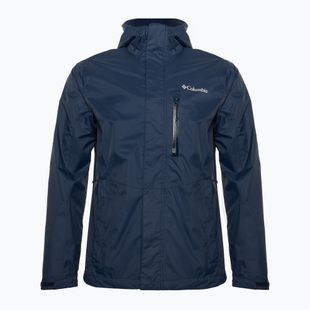 Kurtka przeciwdeszczowa męska Columbia Pouring Adventure III collegiate navy