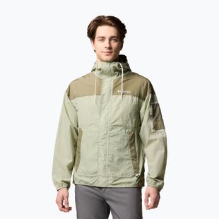 Kurtka przeciwwiatrowa męska Columbia Challenger II Windbreaker safari/stone green