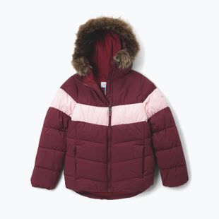 Kurtka narciarska dziecięca Columbia Arctic Blast III rich wine/satin pink