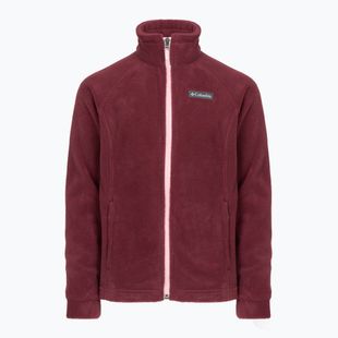Bluza polarowa dziecięca Columbia Benton Springs Fleece rich wine