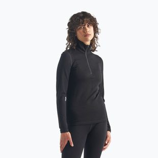 Bluza termoaktywna damska icebreaker 260 Tech LS Half Zip black