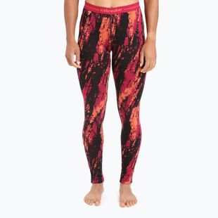 Spodnie termoaktywne damskie icebreaker 250 Vertex Sedimentary cherry/flash/black/j
