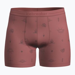 Bokserki termoaktywne icebreaker Merino150 Anatomica Boxers Explore More plume/aop
