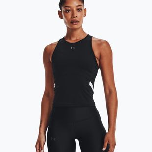 Koszulka treningowa damska Under Armour Armour Mesh Tank black/white/jet gray