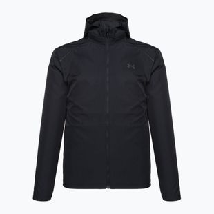 Kurtka do biegania męska Under Armour Storm Run Hooded black/jet gray/reflective