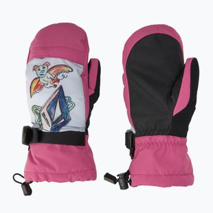 Rękawice snowboardowe dziecięce Volcom Day Saver Youth Mitt blurred violet
