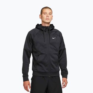 Bluza treningowa męska Nike Therma Fit Full-Zip black/black/white