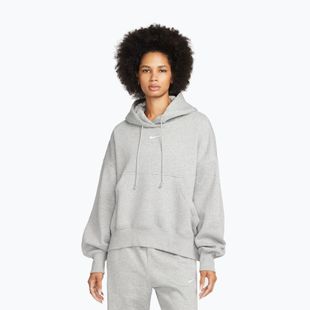 Bluza damska Nike Sportswear Phoenix Fleece Oversized dark grey heather/sail