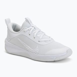 Buty dziecięce Nike Omni Multi-Court white/pure platinum/white