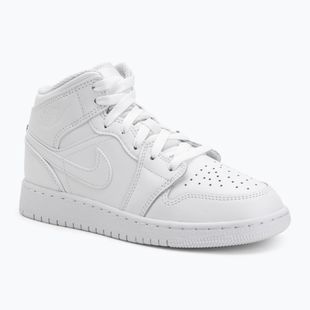 Buty Nike Jordan 1 Mid white/white/white