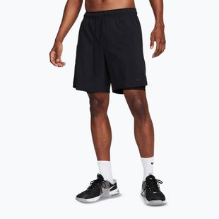 Spodenki męskie Nike Unlimited 2in1 Dri-Fit 7" black/black/black/black