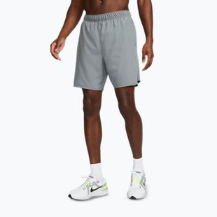Spodenki męskie Nike Dri-Fit Challenger 7" 2in1 smoke grey/dark smoke grey