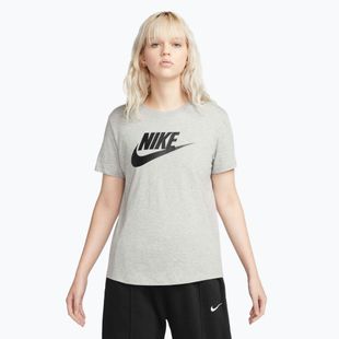 Koszulka damska Nike Sportswear Club Essentials Logo dark grey heather/black
