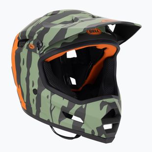 Kask rowerowy Bell Sanction 2 DLX Mips ravine matte dark green/orange