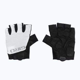 Rękawiczki rowerowe męskie Giro Bravo Gel II white