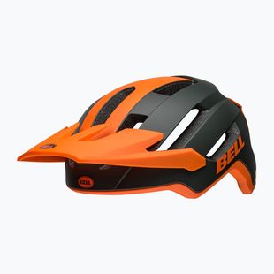 Kask rowerowy Bell 4Forty Air Integrated MIPS matte dark green/orange