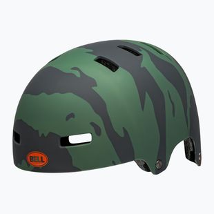 Kask dziecięcy Bell Span Jr matte green/orange