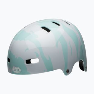 Kask dziecięcy Bell Span Jr ravine gloss white/blue
