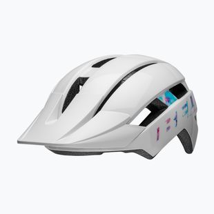 Kask rowerowy dziecięcy Bell Sidetrack II Jr gloss white