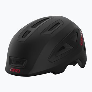 Kask rowerowy dziecięcy Giro Scamp II Integrated Mips Jr matte black/red