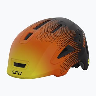 Kask rowerowy dziecięcy Giro Scamp II Integrated Mips Jr matte orange towers