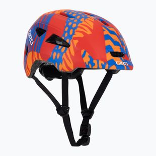 Kask rowerowy dziecięcy Giro Scamp II Jr matte red animal