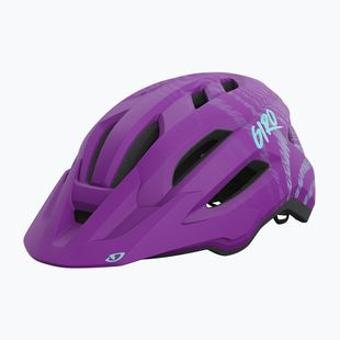 Kask rowerowy dziecięcy Giro Fixture II matte purple ripple