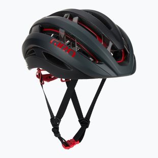 Kask rowerowy Giro Aries Spherical MIPS matte carbon red