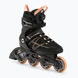 Rolki damskie K2 Alexis 80 Boa black/orange