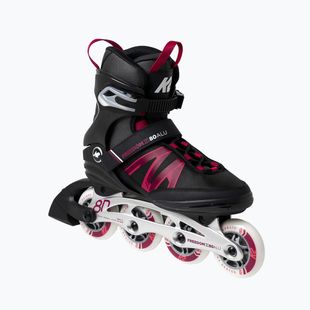 Rolki damskie K2 Freedom III 80 Alu black/pink