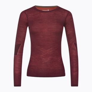 Bluza termoaktywna damska Smartwool Intraknit Merino 200 Crew black cherry
