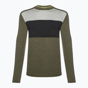 Bluza termoaktywna męska Smartwool Classic Thermal Merino Base Layer Colorblock Crew Boxed
