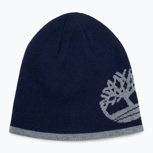 Czapka zimowa męska Timberland Reversible Logo Beanie peacoat