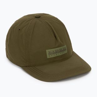 Czapka z daszkiem męska Napapijri F-Box Logo dark olive