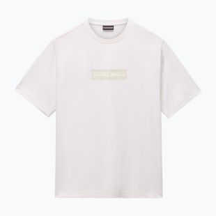 Koszulka męska Napapijri S-Box Logo white whisper
